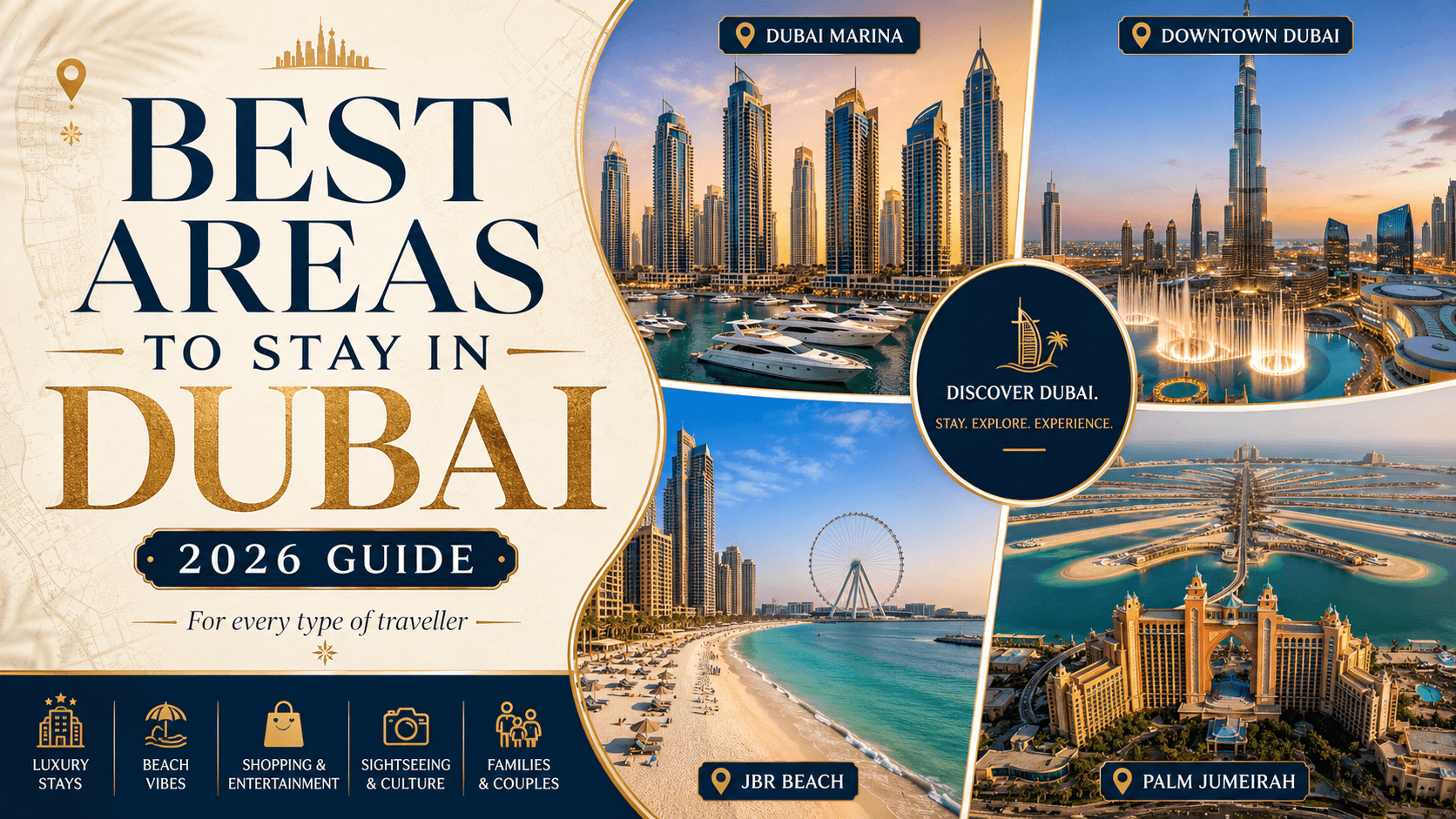 Best Areas to Stay in Dubai in 2026: An Honest Guide for Every Type of Traveller